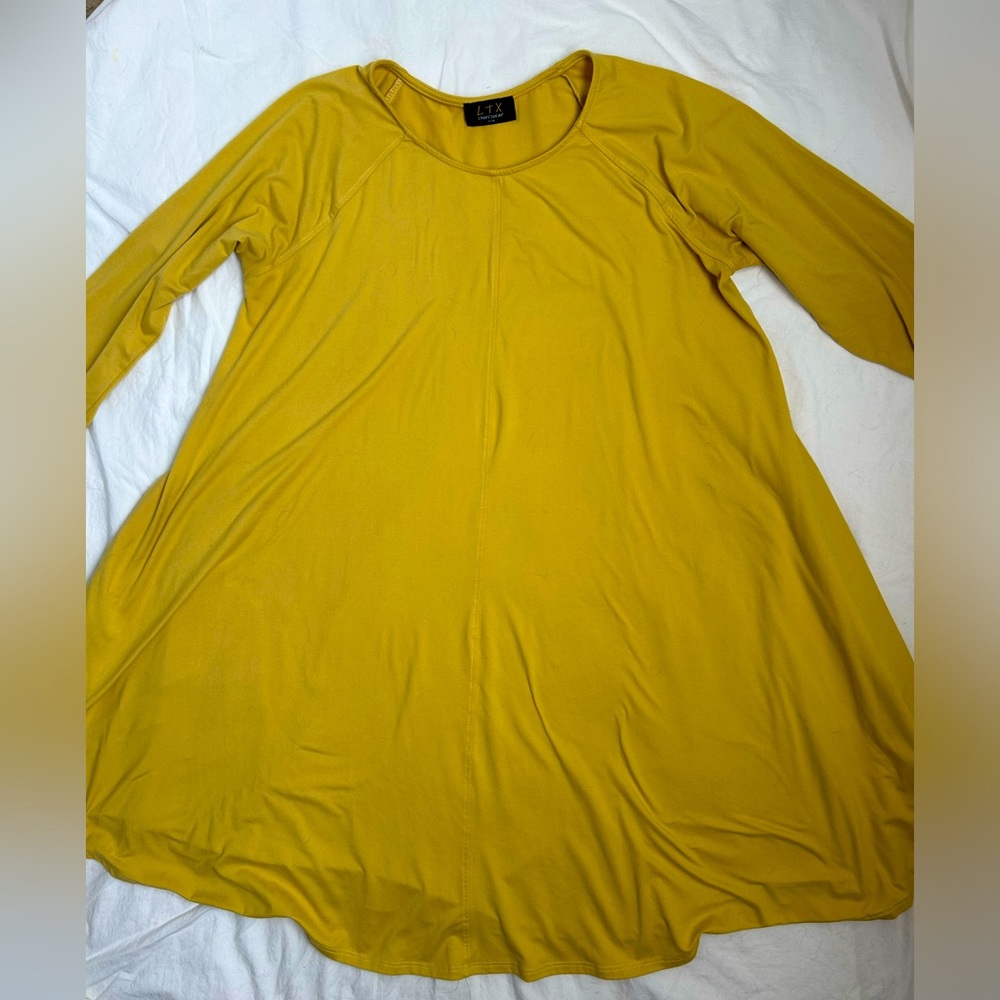 LTX Mini Dress 3/4 sleeve size XL